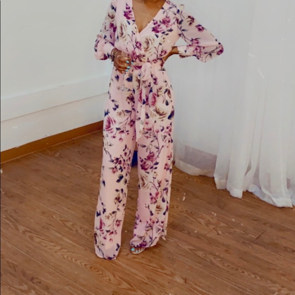 Chiffon Printed jumpsuit